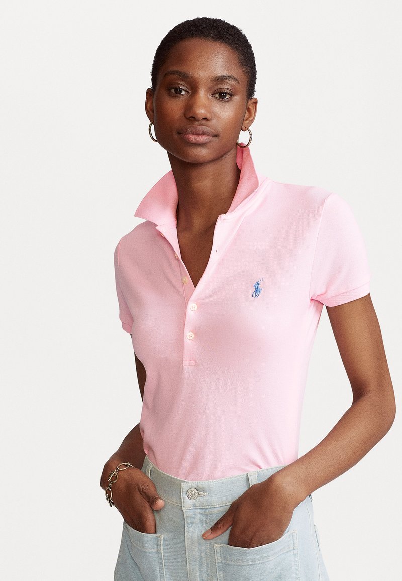 Polo Ralph Lauren JULIE SLIM SHORT SLEEVE - Poloskjorter - carmel pink
