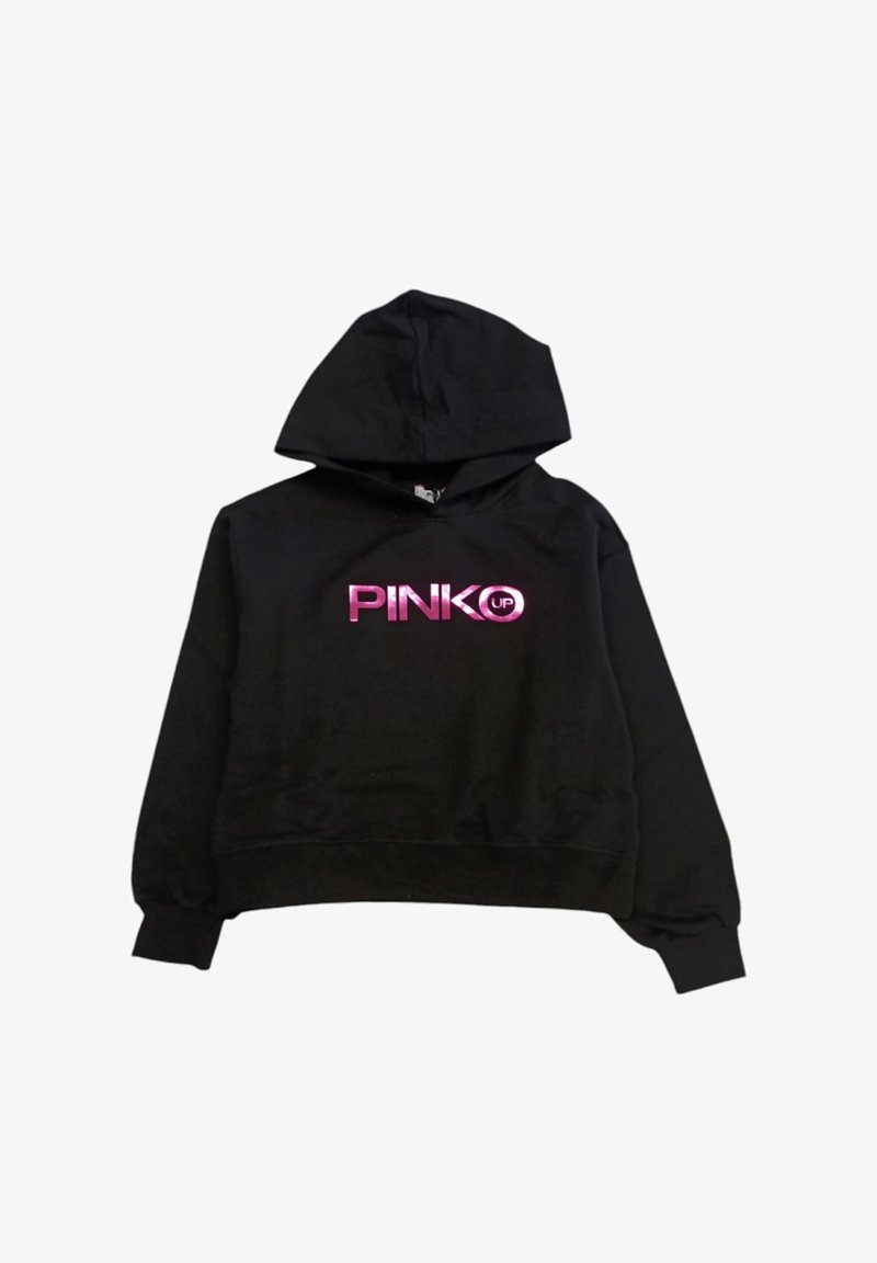 Pinko LOGO - Felpa con cappuccio - nero