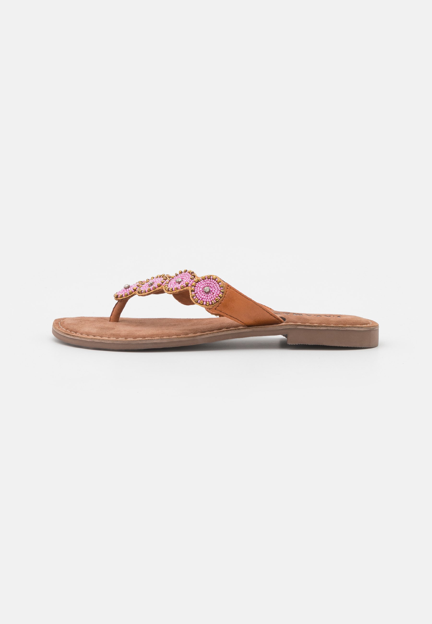 Lazamani T-bar sandals - pink - Zalando.co.uk