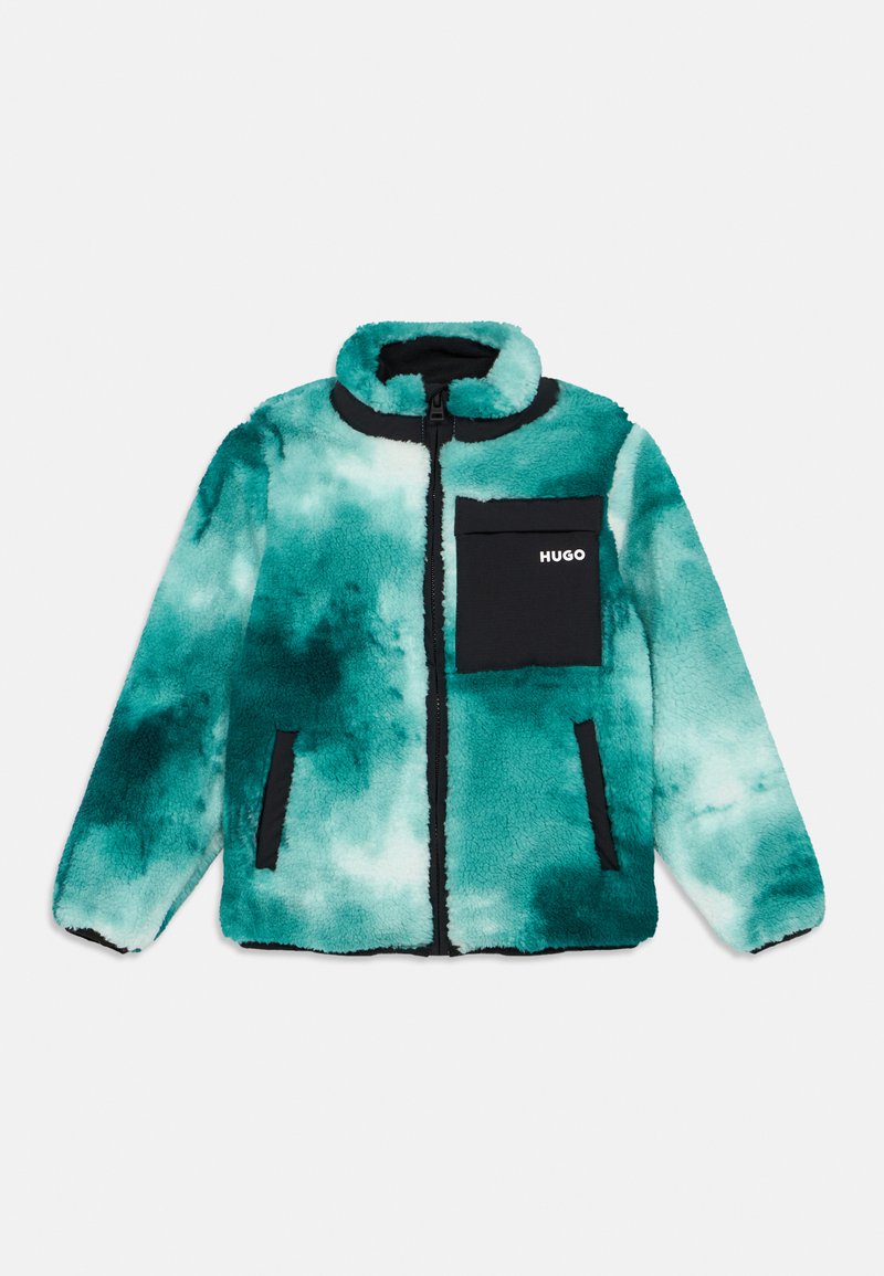 HUGO Kids Fleecejas lichtblauw