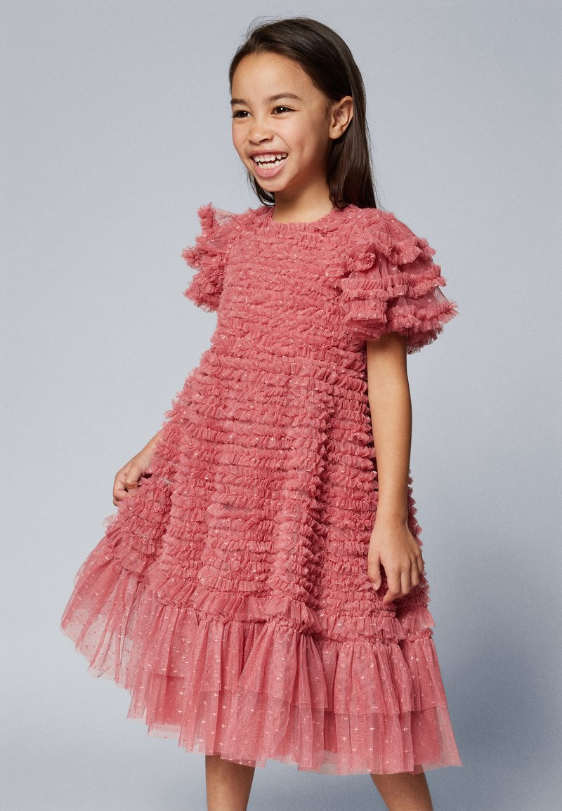 Needle & Thread VIVI RUFFLE KIDS DRESS - Cocktail dress / Party dress - autumn rose