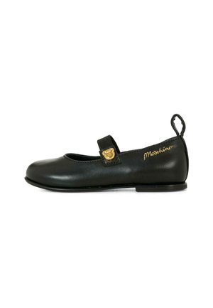 MOSCHINO Ballerina's met enkelbandjes - black