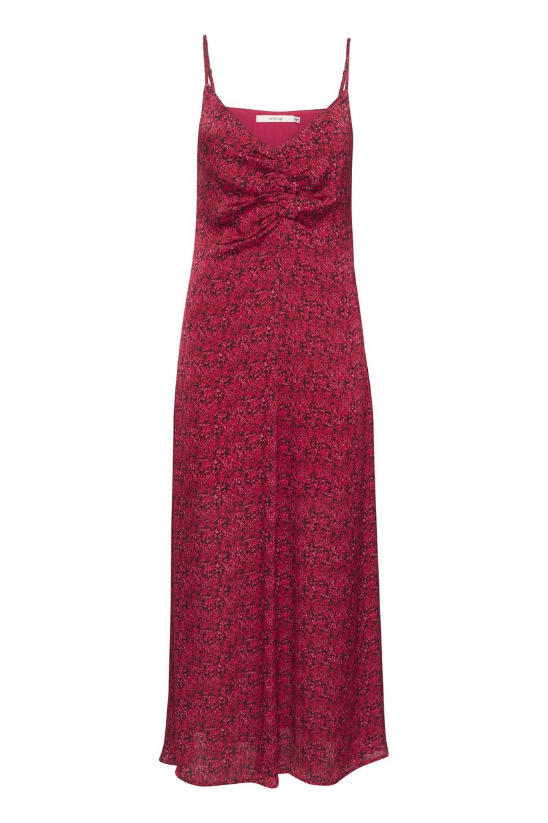 Gestuz Maxi-jurk donkerroze