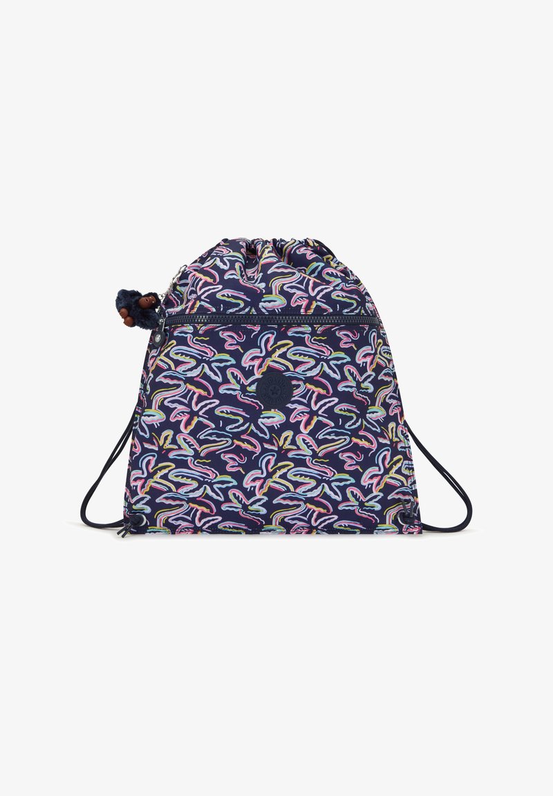 Kipling SUPERTABOO - Urheilulaukku - palm fiesta print