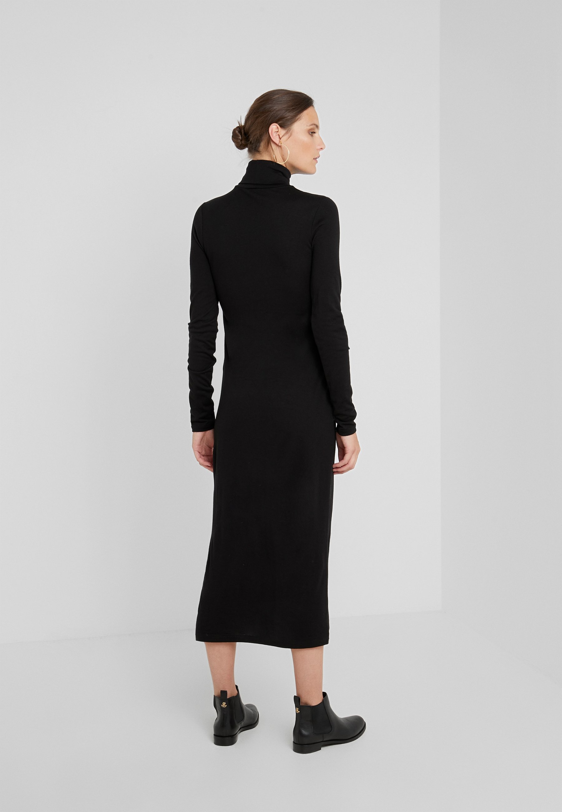 ralph lauren black maxi dress