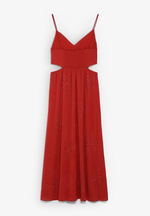 Scalpers, SCALPERS BEADS FLOWER DRESS - Vestido largo - red