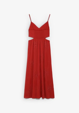 Scalpers, SCALPERS BEADS FLOWER DRESS - Vestido largo - red