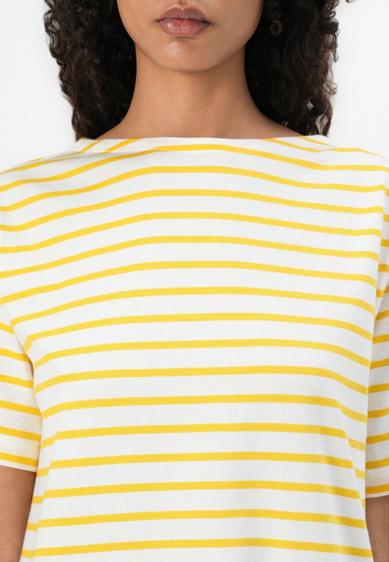 STRIPE BOAT NECK
