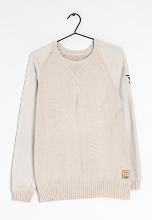 Sweatshirt - beige