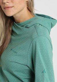 Vaude Felpa con cappuccio - green