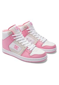 DC Shoes MANTECA 4 - Vysoké tenisky - pw0 pink white
