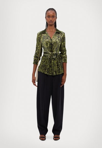 Diane von Furstenberg LARGARDE  - Gombos blúz - green