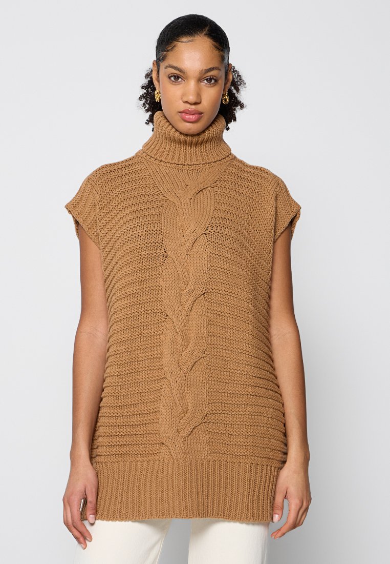 LIU JO Trui zandkleur LIU JO Trui zandkleur