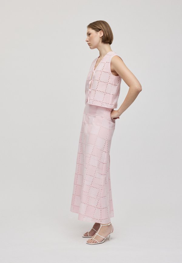 SAMANTHA - Maxi skirt - erdbeer creme4