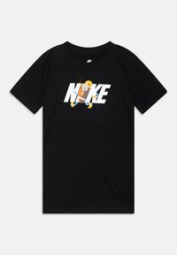 Nike Sportswear - TEE FOOTBALL BALL UNISEX - Nyomott mintás póló - black Miniatűr kép 1