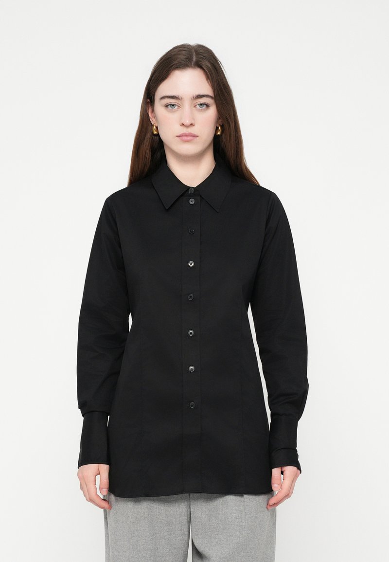 closed Overhemdblouse zwart