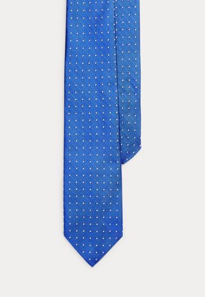 Polo Ralph Lauren, POLKA-DOT SILK TIE - Cravate - blue/white