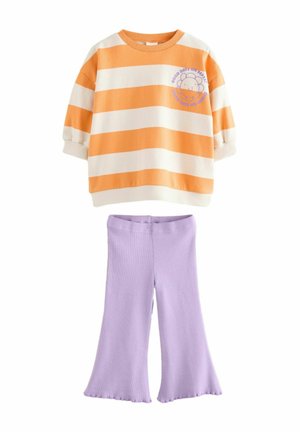 FLARE SET - Tygbyxor - orange