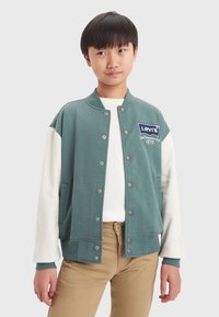 Levi's® - PREP SPORT JACKET - Sweat zippé - dark forest Image miniature 1