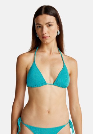 WITH ANIMAL - Bikinitop - blue gold-coloured