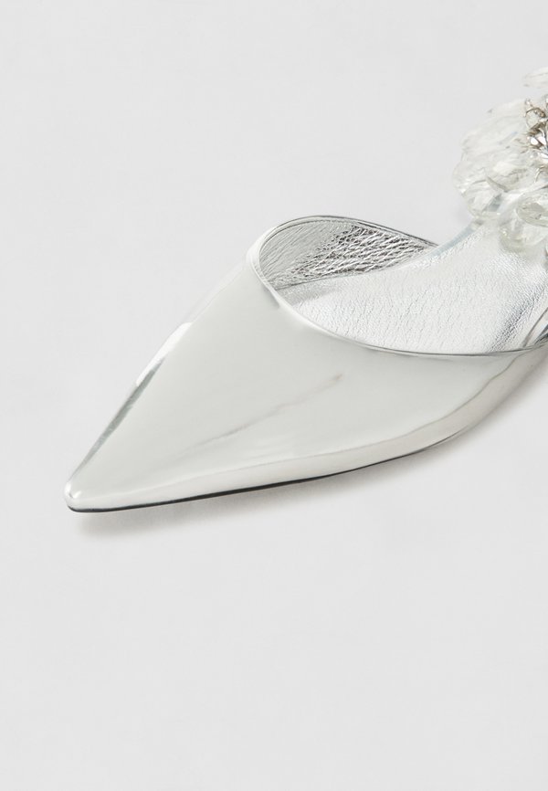 CRYSTLED - Ballet pumps - silver3