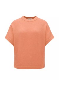 OPUS Stickad tröja - coral