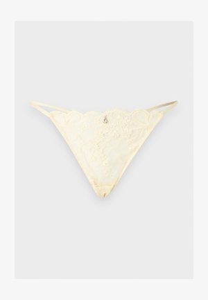 Hunkemöller, PRINA STRING - Strumpfhalter - light yellow