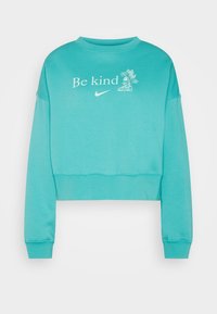 Nike Sportswear TREND CREW OVERSIZED - Camisola - washed teal