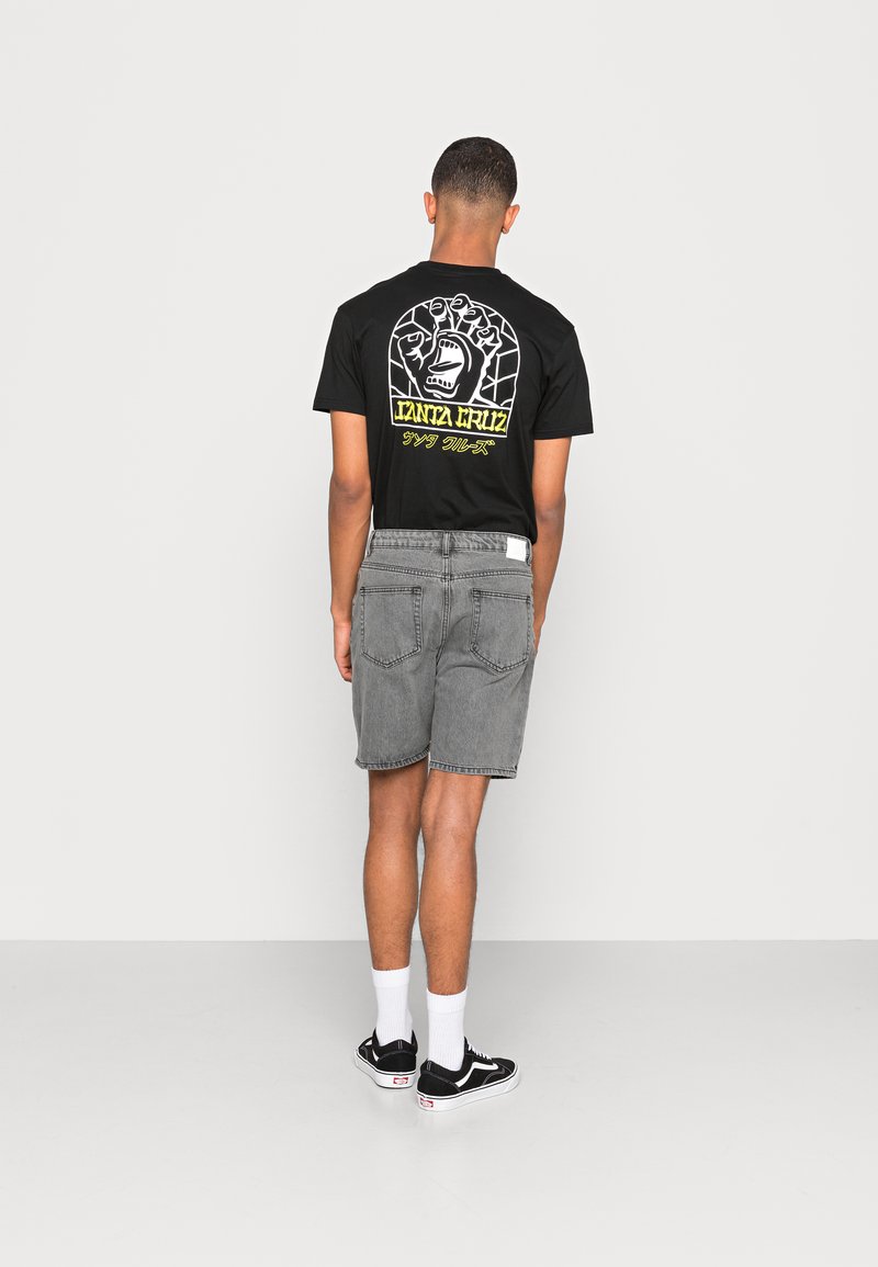 Herren Skinny Fit | Denim Project CLASSIC DAD Jeans Shorts grey wash/grau - LV58064 Herren Skinny Fit | Denim Project CLASSIC DAD Jeans Shorts grey wash/grau - LV58064