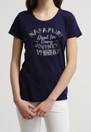 T-shirts print - dark blue