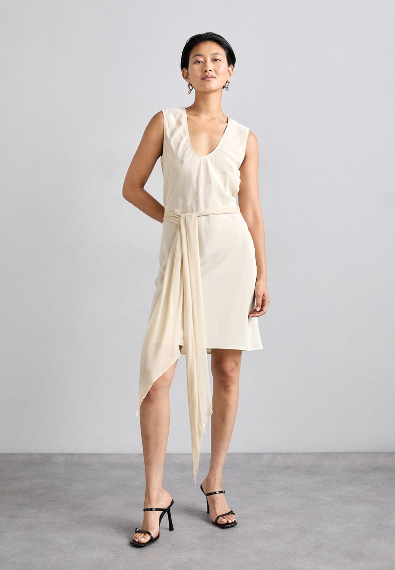 Helmut Lang SCARF - Day dress - oat/beige - Zalando.co.uk Helmut Lang SCARF - Day dress - oat/beige - Zalando.co.uk