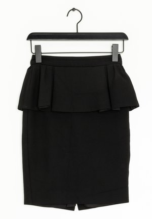 Mango, Jupe crayon - black