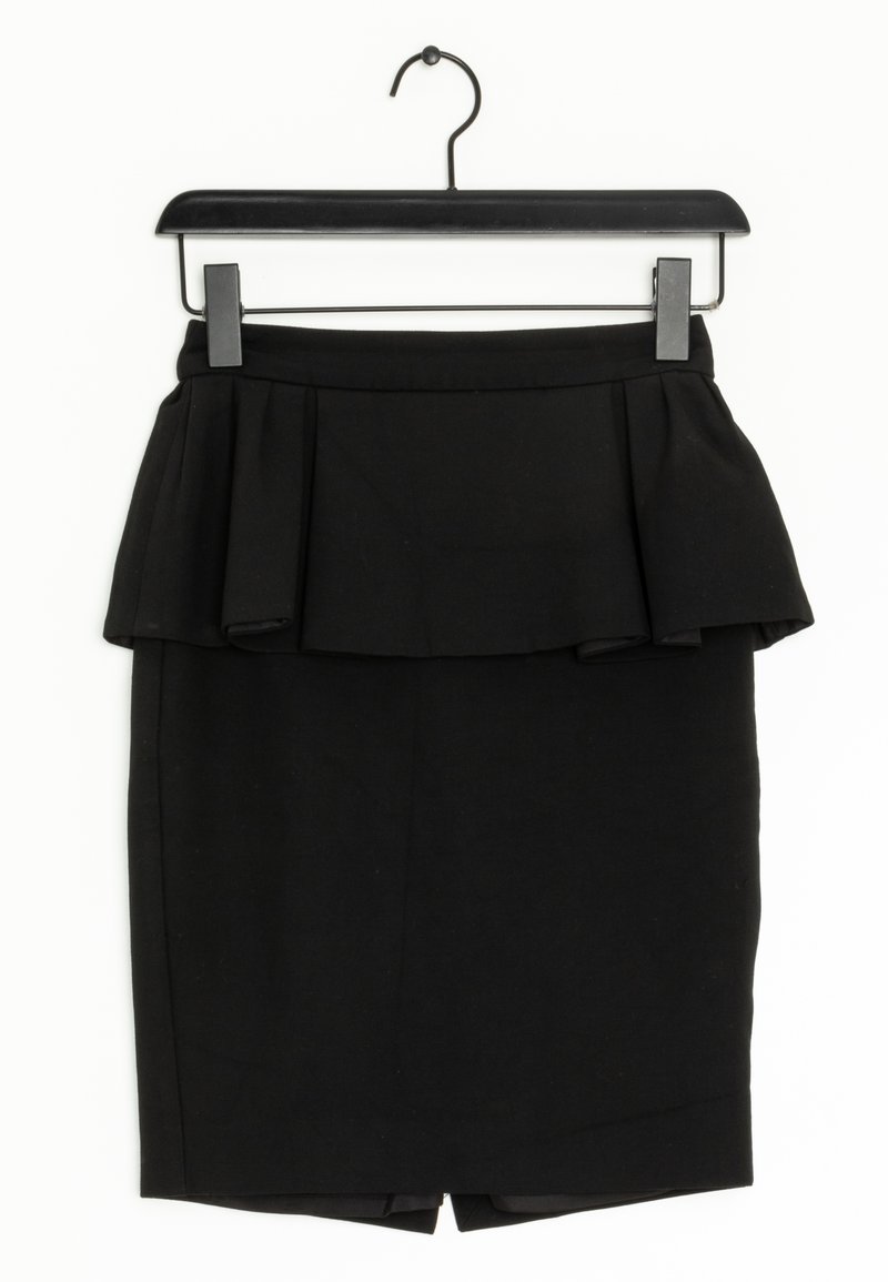 Mango Jupe crayon - black