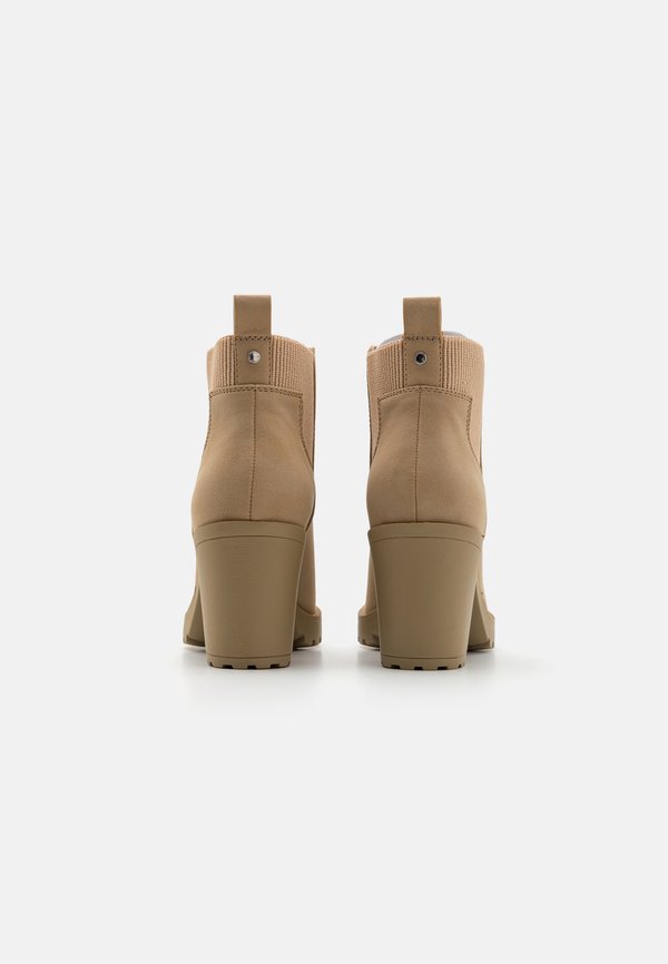 ONLBARBARA - High heeled ankle boots - beige3
