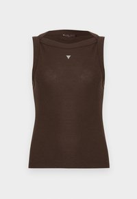 TINA TANK - Débardeur - dark coffee