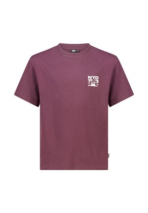 T-shirt print - bordeaux