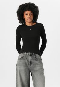 Tommy Jeans CHARLIE LOOSE  - Wide leg - denim grey