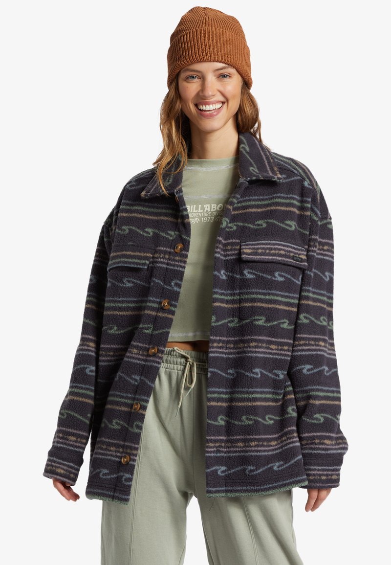 Billabong HAPPY CAMPER - Fleecejas - black