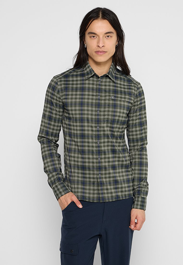 Odlo Overhemd donkergroen Odlo Overhemd donkergroen