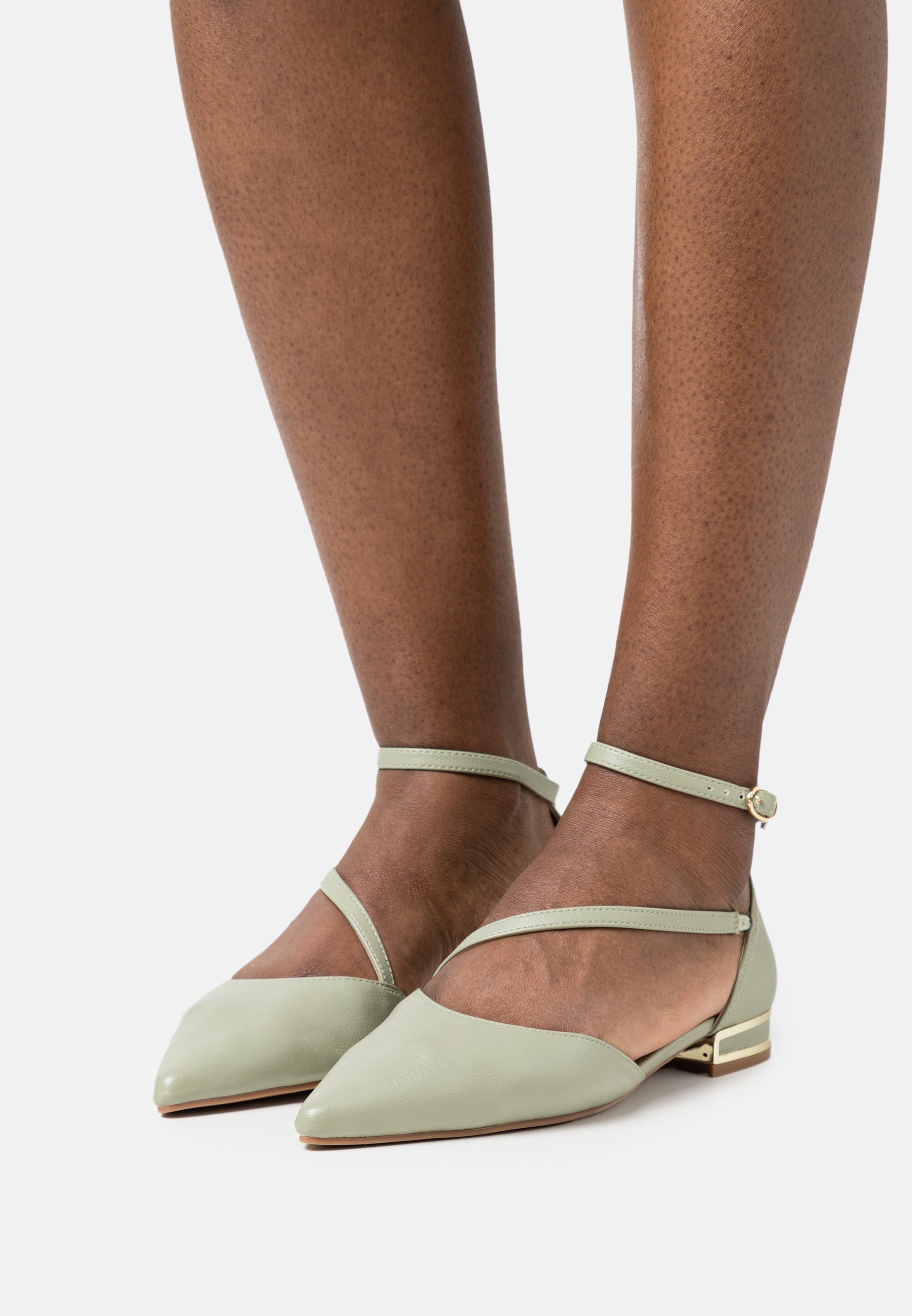 ankle strap ballet shoes