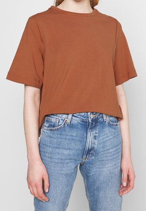 T-shirt basique - brown