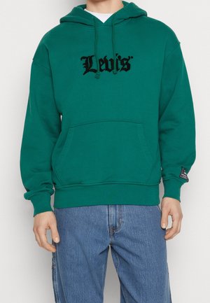 Kapuzenpullover - dark green