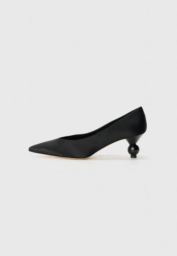 RENZASATIN - Classic heels - nero
