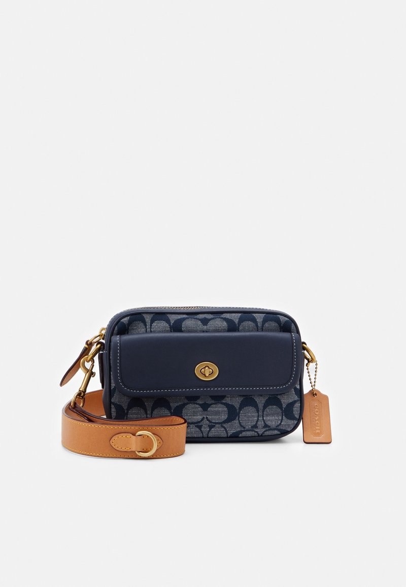 COACH Taška s příčným popruhem - blue