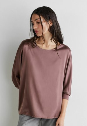 ROUND-NECK - Bluse - pink