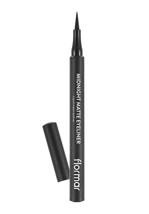 Flormar, MIDNIGHT MATTE EYELINER - Eyeliner - Black