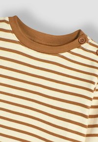JoJo Maman Bébé BRETON STANDARD - Pikkade varrukatega topp - mocha