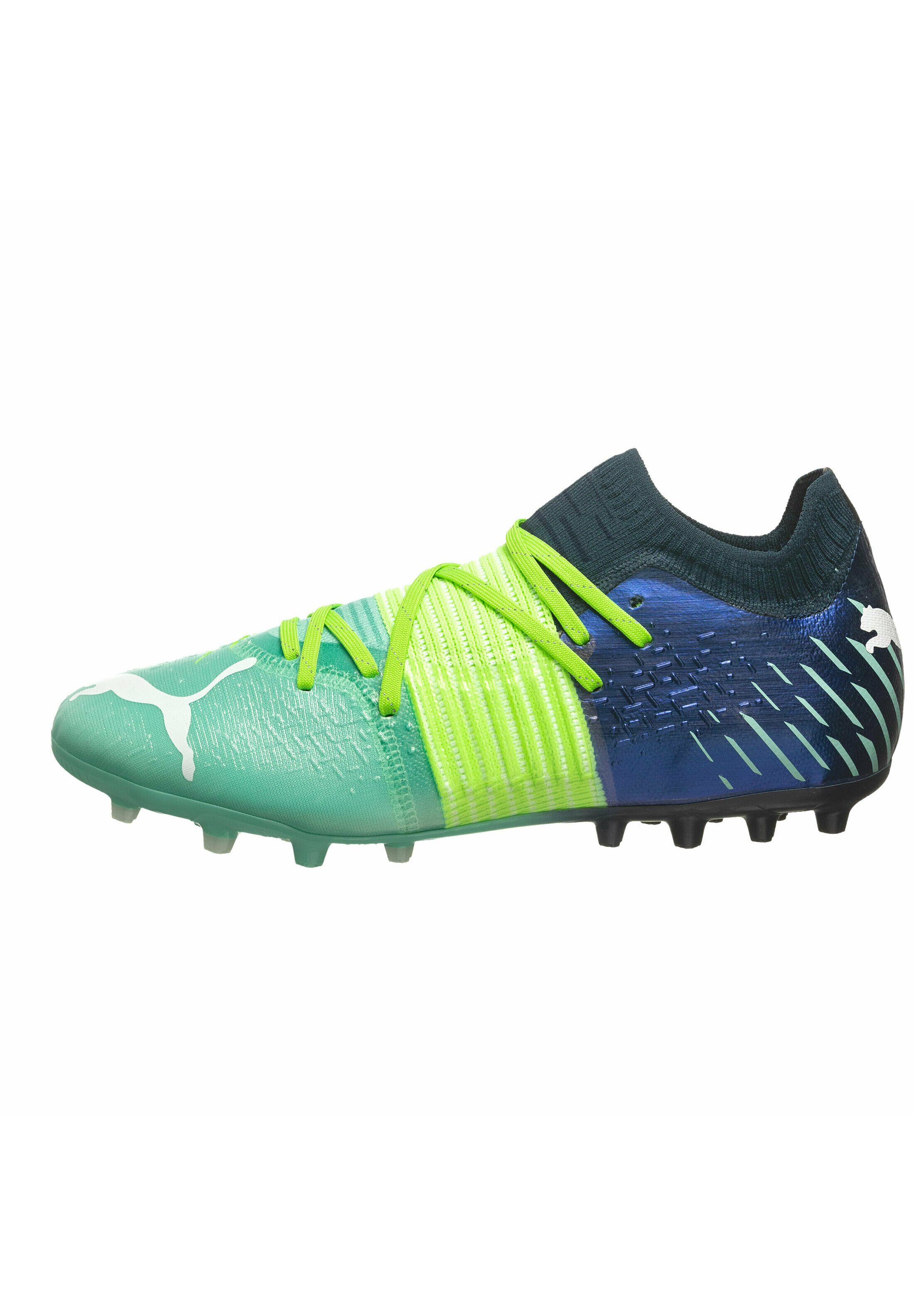 Puma FUTURE - Scarpe da calcetto con tacchetti - green glare aqua  spellbound/verde chiaro - Zalando