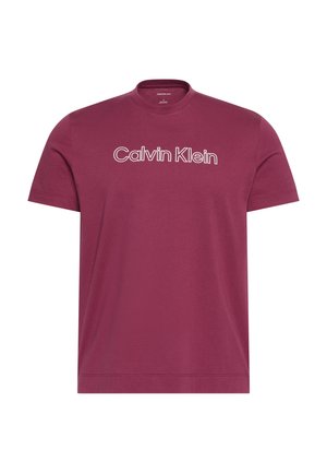 Calvin Klein, LOGO GRAPHIC UNISEX - T-shirt imprimé - rhododendron