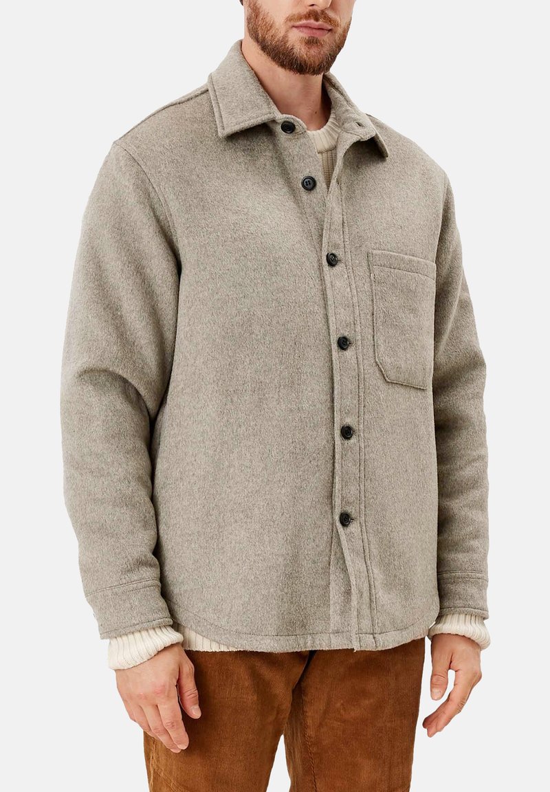 Herren Leichte Jacken | s.Oliver Jeansjacke beige melange/beige-meliert - NF12723 Herren Leichte Jacken | s.Oliver Jeansjacke beige melange/beige-meliert - NF12723